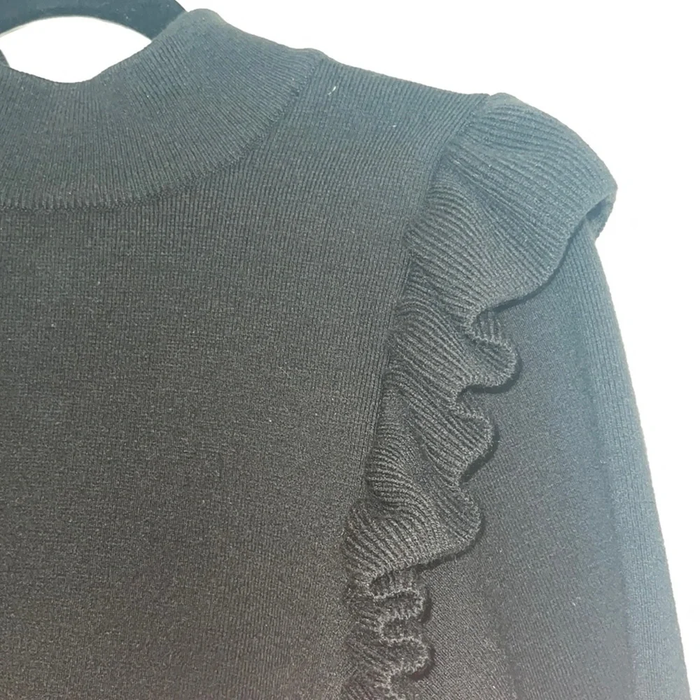 Topshop Ruffled Sweater - Picture 4 of 4